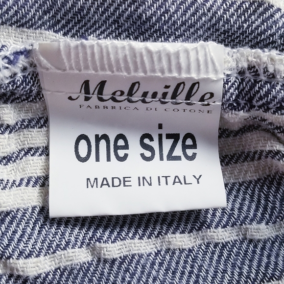 Brandy Melville Stripe Off The Shoulder Romper‎ One Size - Picture 8 of 9